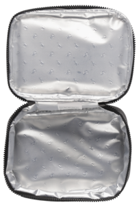 Modul mjuk, liten kylväska, 19 x 14 x 7 cm, grå