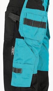 Arbetsbyxor barn, petrol