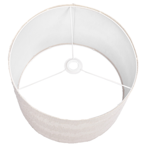 Northlight lampeskjerm linblanding bølgemønster, beige
