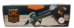 Cocraft LXC ES18-BL elektrisk hagesaks, sekatør, 18 V