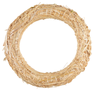 Halmkrans 35 cm