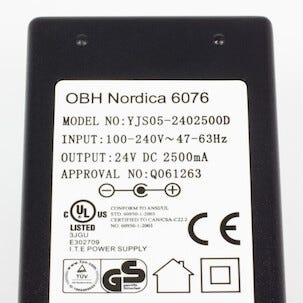 Nätadapter OBH Nordica Shiatsu 6076