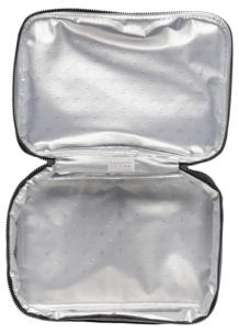 Modul mjuk, stor kylväska, 31 x 21 x 8 cm, grå