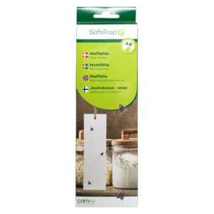 SafeTrap mottfälla mot mjölmott, 4-pack