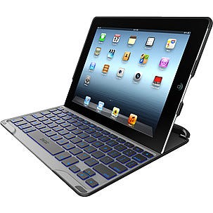 Zagg PROfolio + futteral med tastatur for iPad