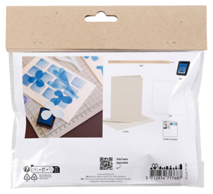 Creativ Company Mini DIY Kit Leimasin, 3 korttia