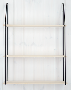 Seinähylly puu/metalli