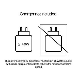 Exibel V!bes bærbar trådløs høyttaler, vanntett