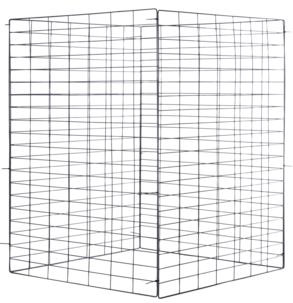 Kompostgitter grått, 4-pakning