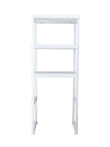 Oppbevaringshylle til over vaskemaskin, 75 x 57,5 x 187 cm