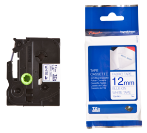 Brother tygetiketter TZe-FA3, märkband