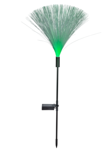 Solcellslampa med fiberoptik