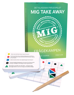 MIG Take Away Frågekampen frågespel för vuxna