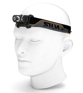 Silva LR600RC -otsalamppu, ladattava, 600 lm