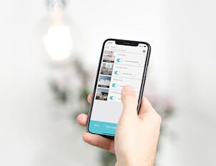 Plejd Dim-01-2P, 2-polet dimmer for innbygging med Bluetooth