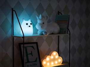 Nattlampe, oppladbar