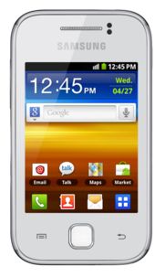 Samsung Galaxy Y mobiltelefon