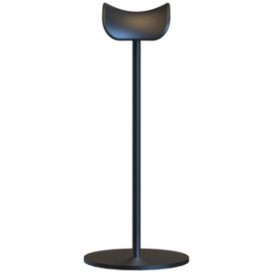 Exibel hörlursställ för skrivbord och gaming, svart