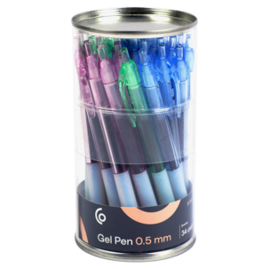 Gelpenna svart 0,5 mm storpack, 34-pack