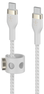 USB-C till USB-C laddkabel, Belkin BoostCharge PRO Flex, 2 m