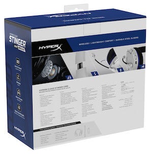 HyperX Cloud Stinger Core Wireless PS4 och PS5, Gaming Headset