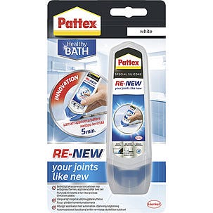 Pattex silikon Re-new, hvit