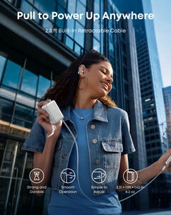 Anker Nano Varavirtalähde 10 000 mAh 45 W USB-C, näyttö