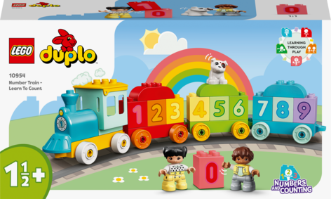 LEGO Duplo Siffertåg Lär dig att räkna 10954, från 1,5 år