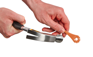 Spikhållare och spikdrivare