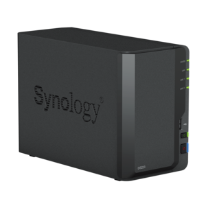 Synology DiskStation DS223 NAS, 2 brønner og sky