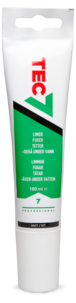 Tec7 fugemassetube for utendørs og innendørs bruk, 100 ml