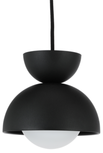 Birk hengende vinduslampe i svart metall 15 cm, Northlight