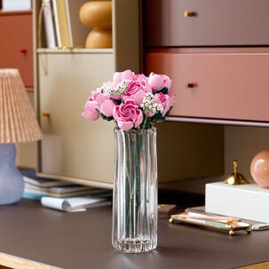 LEGO Botanicals Vaaleanpunainen ruusukimppu 10374, 18+