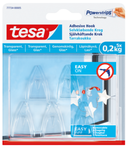 Självhäftande krokar Tesa