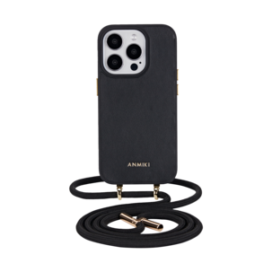 Anmiki Crossbody Phone Case iPhone 16 Pro mobilskal med axelrem