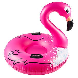 Snow tube Flamingo