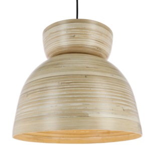 Rakel hengende taklampe i bambus, 40 cm, Northlight