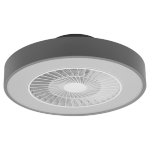 Ledvance Pyöreä LED-kattotuuletin 78 W, harmaa