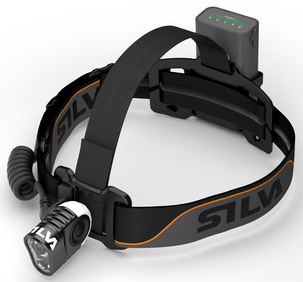 Hodelykt Silva LR1200RC, oppladbar, 1200 lm