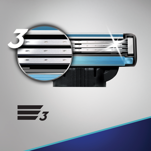 Partaterä Gillette Mach3 16 kpl