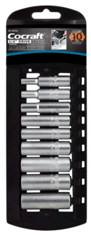 Sexkantshylssats lång 1/4" Cocraft