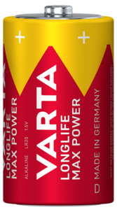 Varta Longlife Max Power D/LR20, 2 kpl