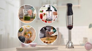 Bosch ErgoMaster Serie 6 Sauvasekoitin lisävarusteilla, 1000 W