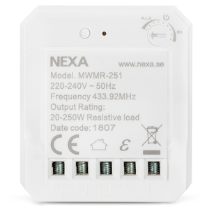 NEXA MWMR-251 innbyggingsdimmer