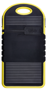 Powerbank med solcell4000 mAh