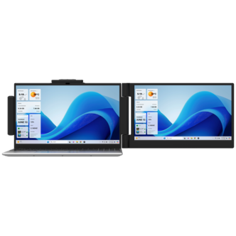 Exibel Single monitor portabel skärm till laptop, 14,1 tum