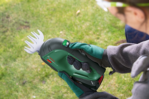 Bosch gressaks AdvancedShear 18 V-10, batteridrevet