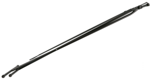 Pieni pyykkiteline ulos tai sisälle, musta