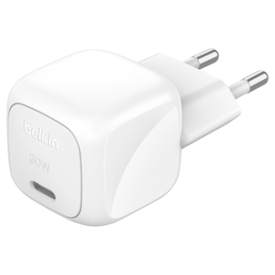 Belkin BoostCharge hurtiglader USB-C, 30 W PD 3.1