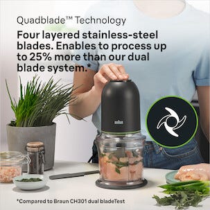 Braun MultiPractic 3 hackare och iskross CH3011BK